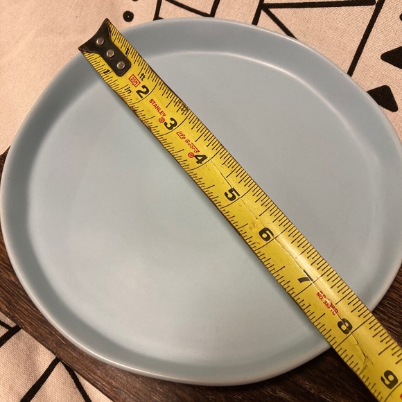 NWOP, LE TAUCI 8” Robins Egg Blue Plate - Picture 4 of 4